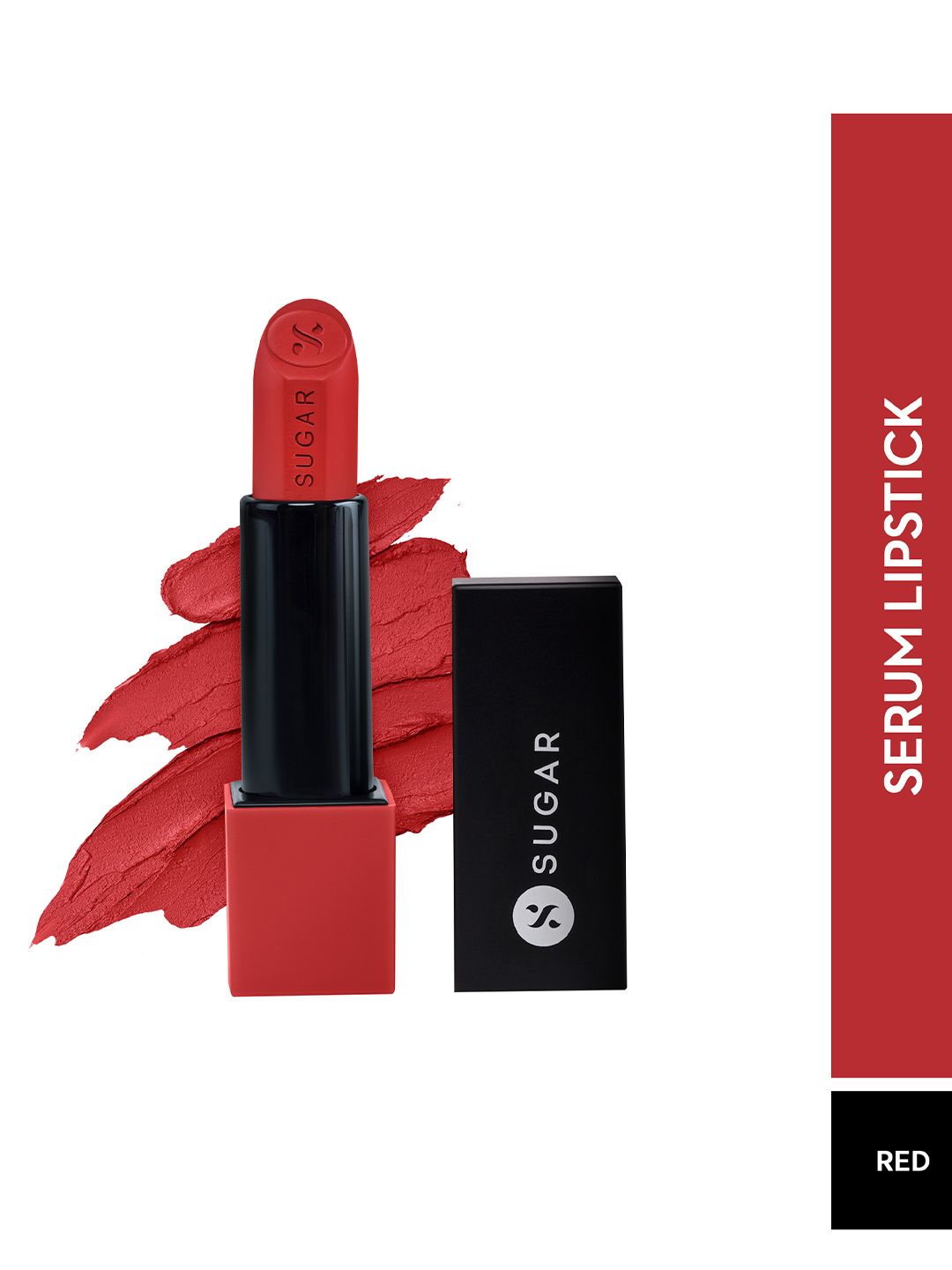 SUGAR SUGAR Glide Peptide Velvety Matte Finish Serum Lipstick 4.2g - Cairo Crimson 04