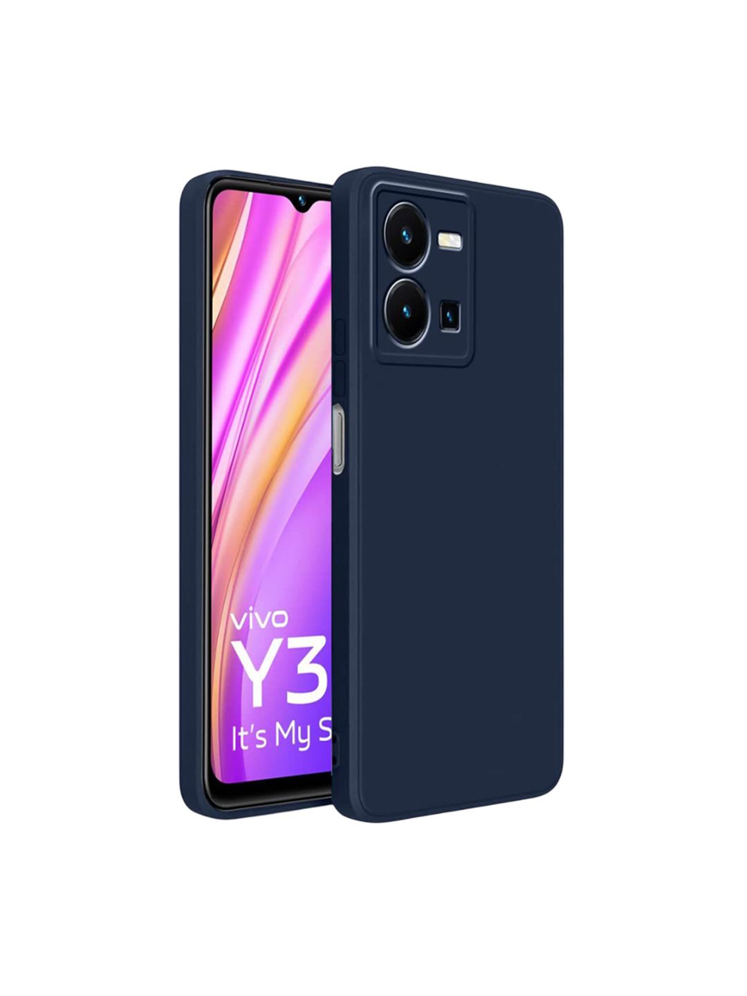 LIRAMARK Silicone Vivo Y35 Back Cover