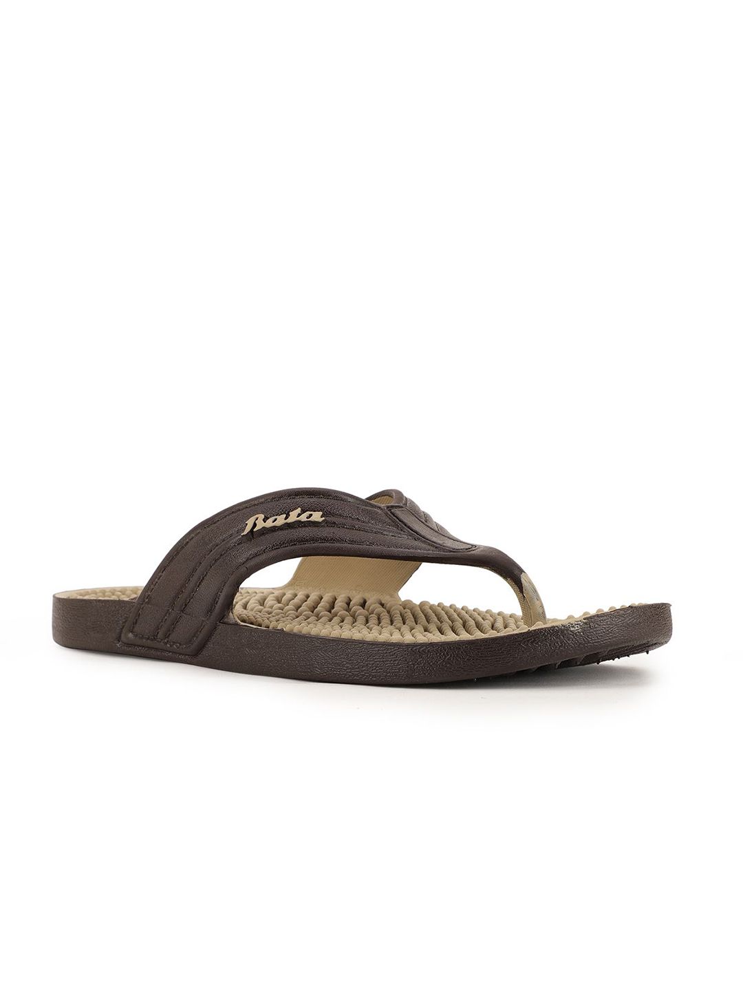 Bata Men Self Design Thong Flip-Flops
