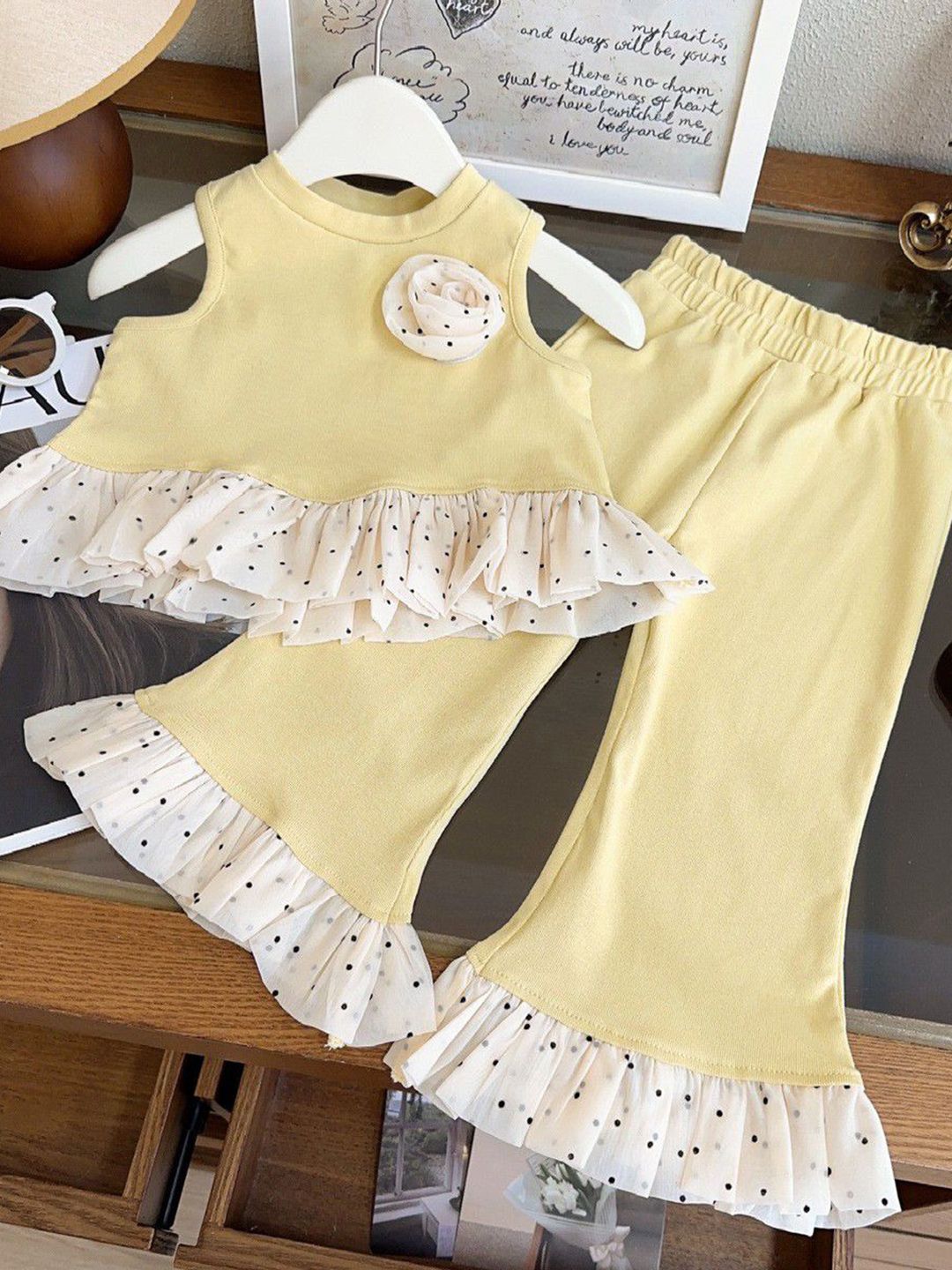StyleCast x Revolte Girls Top with Trousers