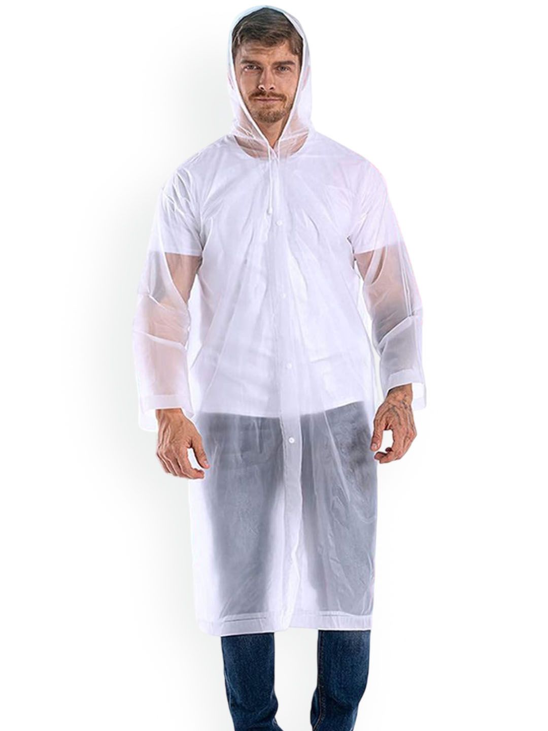 Adbeni Assorted Imported Hooded & Waterproof Rain Jacket
