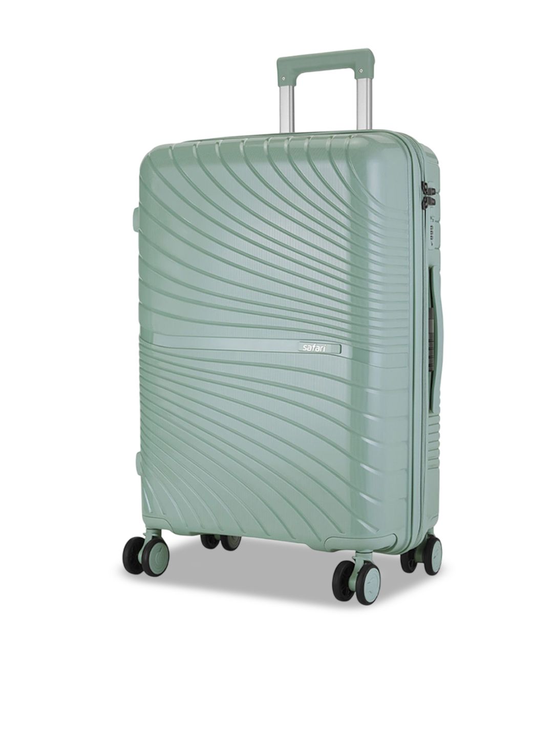 Buy Safari Atlantis Unisex Textured Hard-Sided Large Trolley Bag