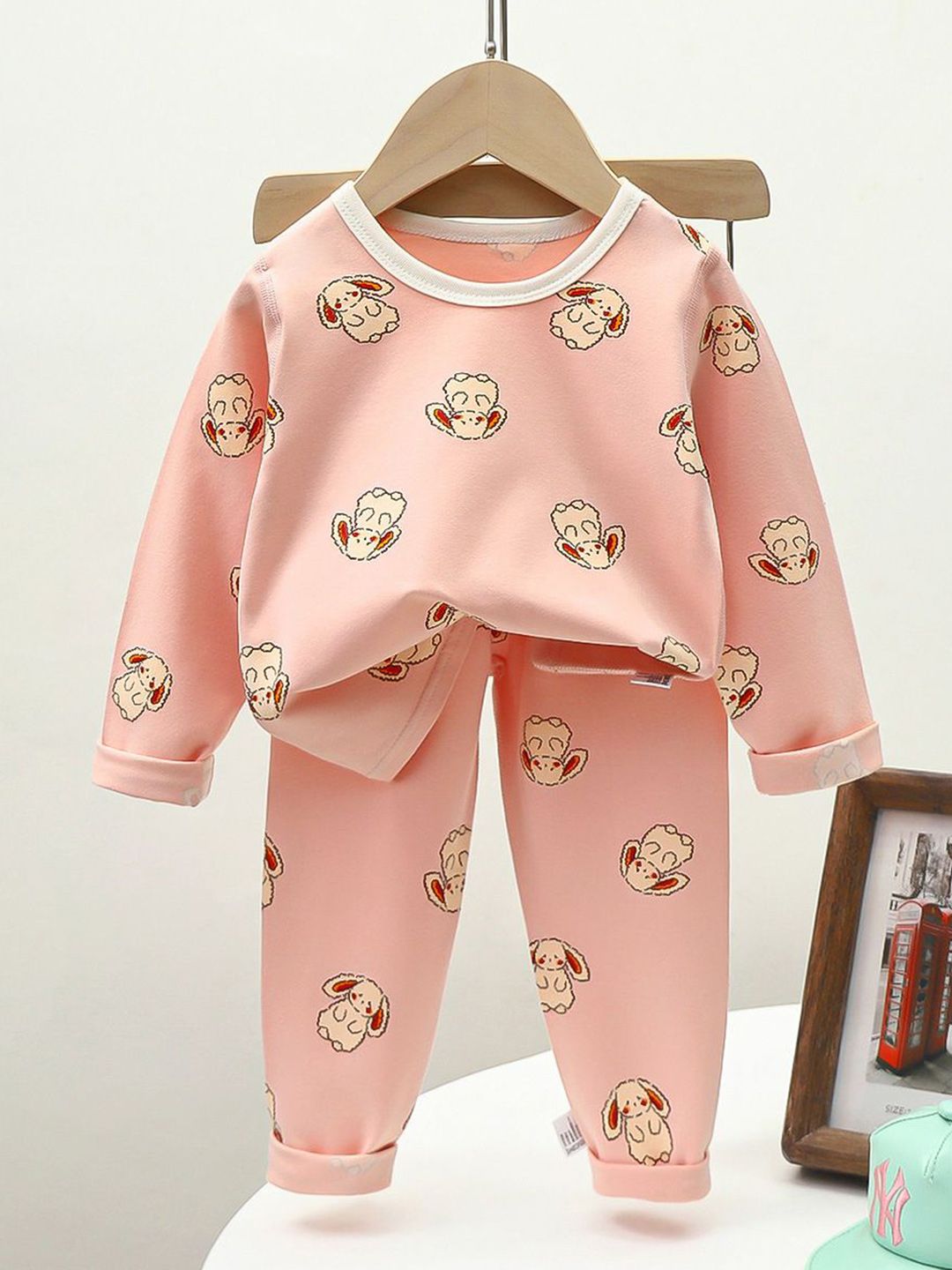 StyleCast x Revolte Girls Printed T-shirt with Trousers