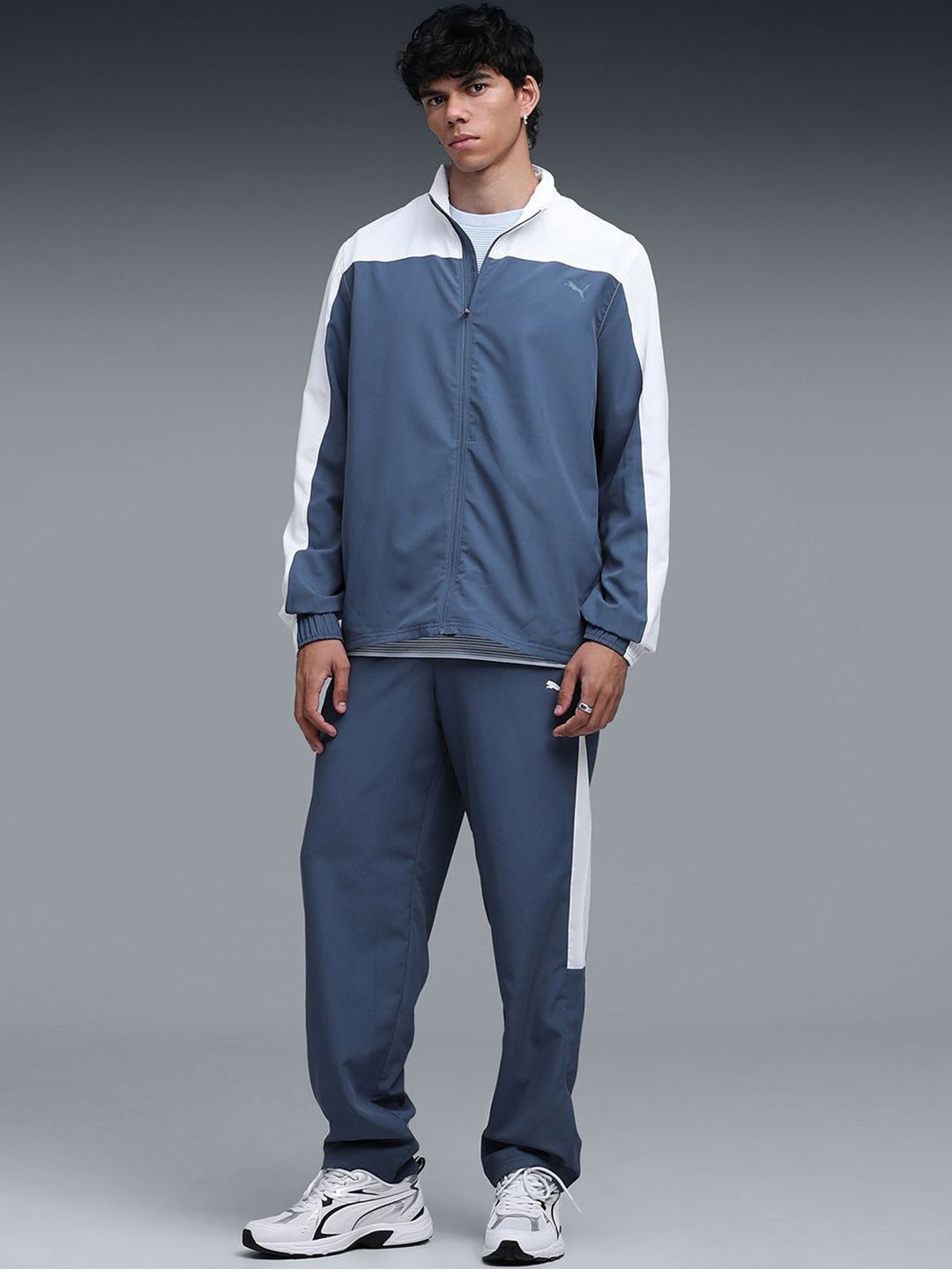 Puma Essentials Woven Colourblocked Tracksuit
