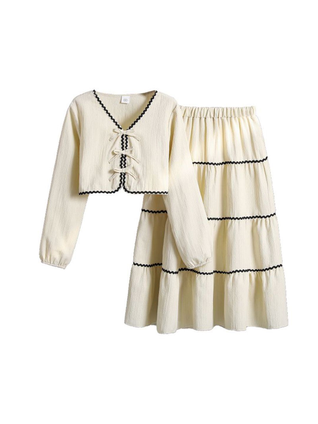 StyleCast x Revolte Girls Top with Skirt