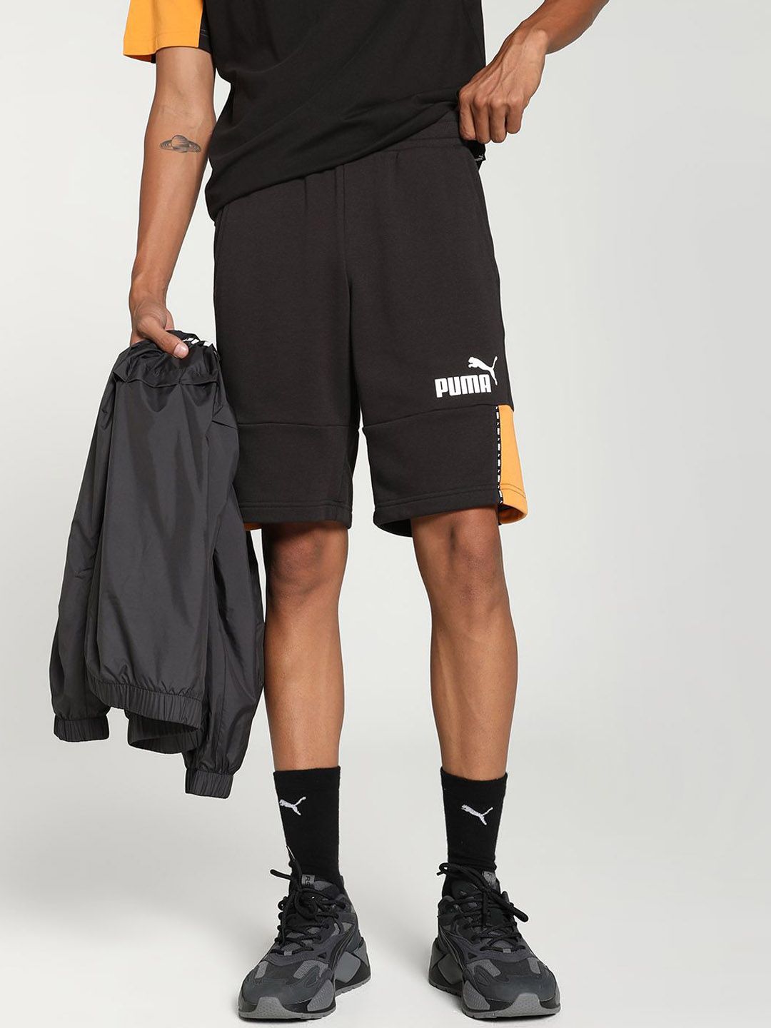 Puma Essential BLOCK x TAPE Men's Regular Fit Shorts