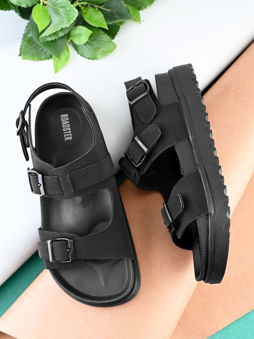 The Roadster Lifestyle Co Men Back Strap Lightweight Comfort Sandal