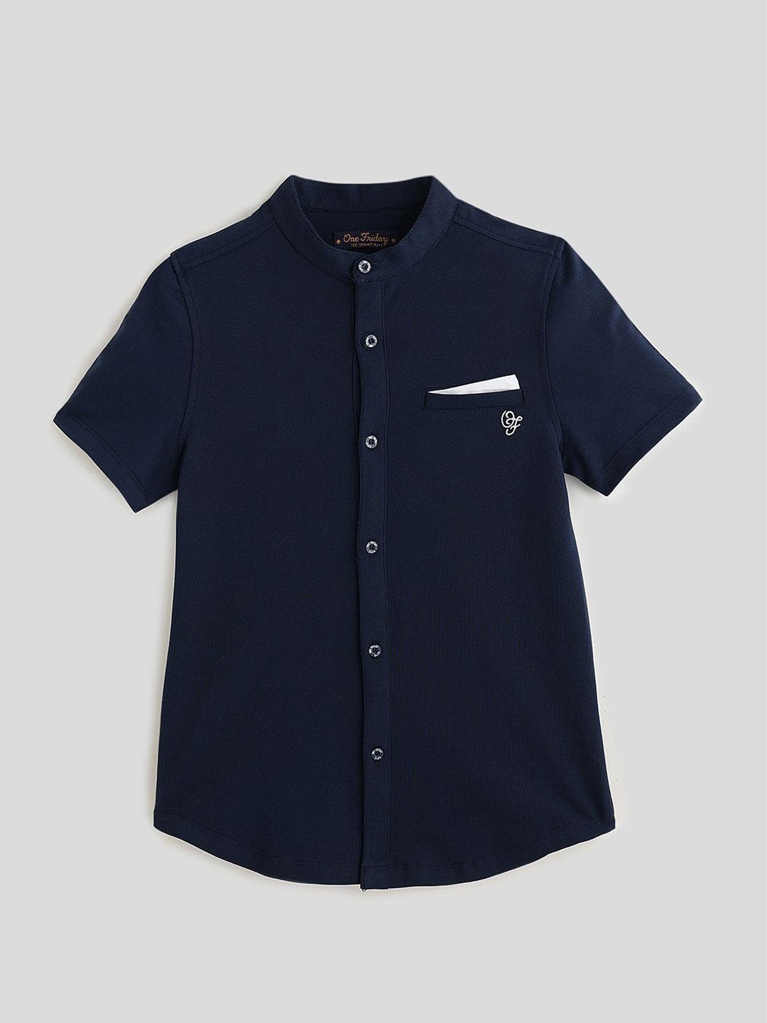 One Friday Boys Comfort Pure Cotton Casual Shirt