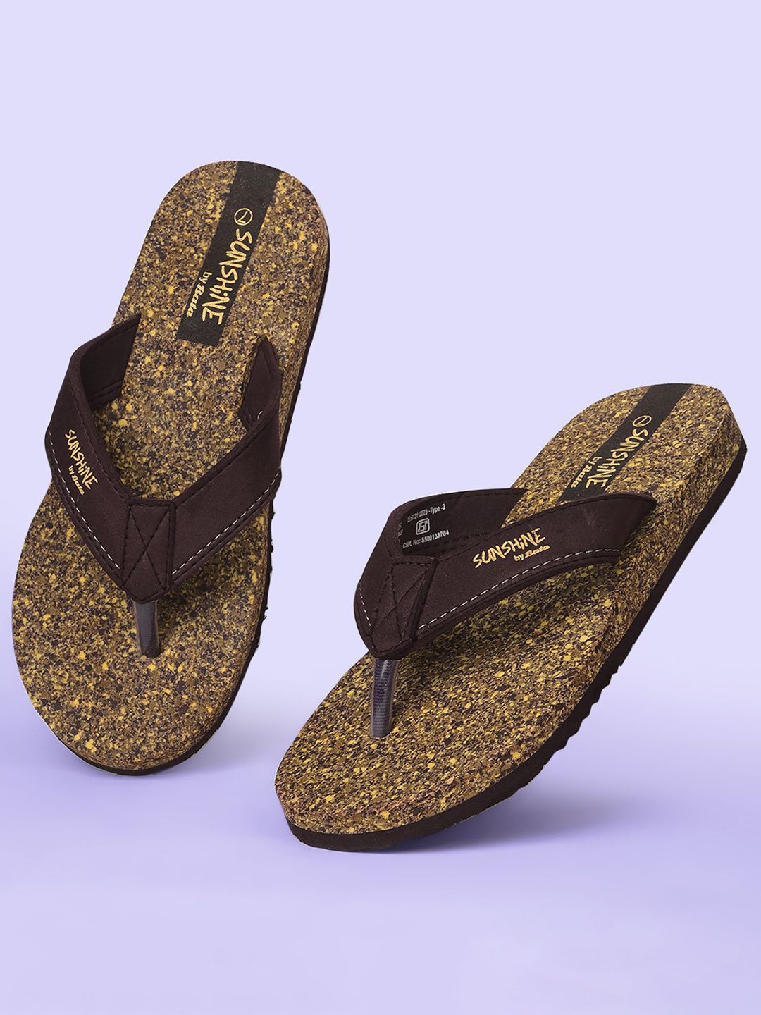 Bata Men Solid Slip-On Regular Flip Flops