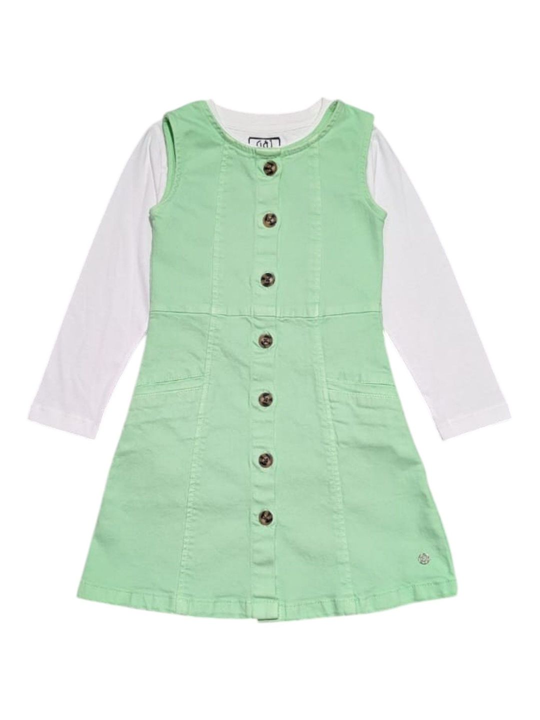 Gini and Jony Girls Denim A-Line Dress