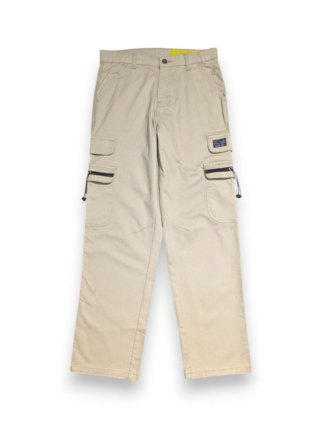 Gini and Jony Kids-Boys Solid Mid-Rise Comfort Trousers