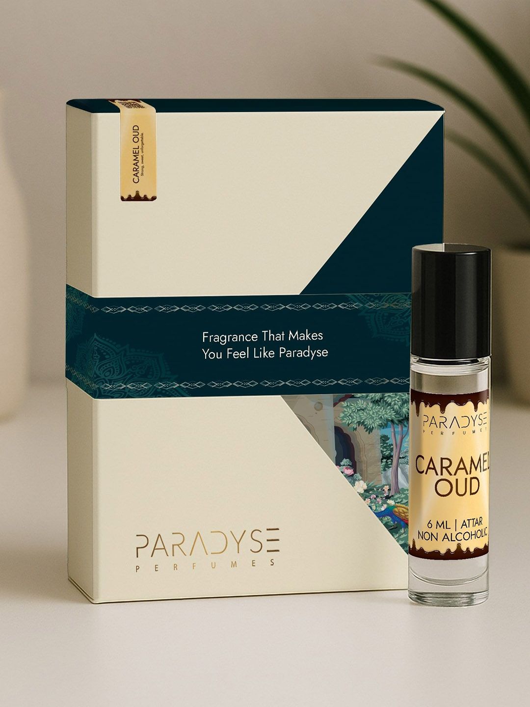 PARADYSE PERFUMES Caramel Oud Long Lasting Attar- 6 ml