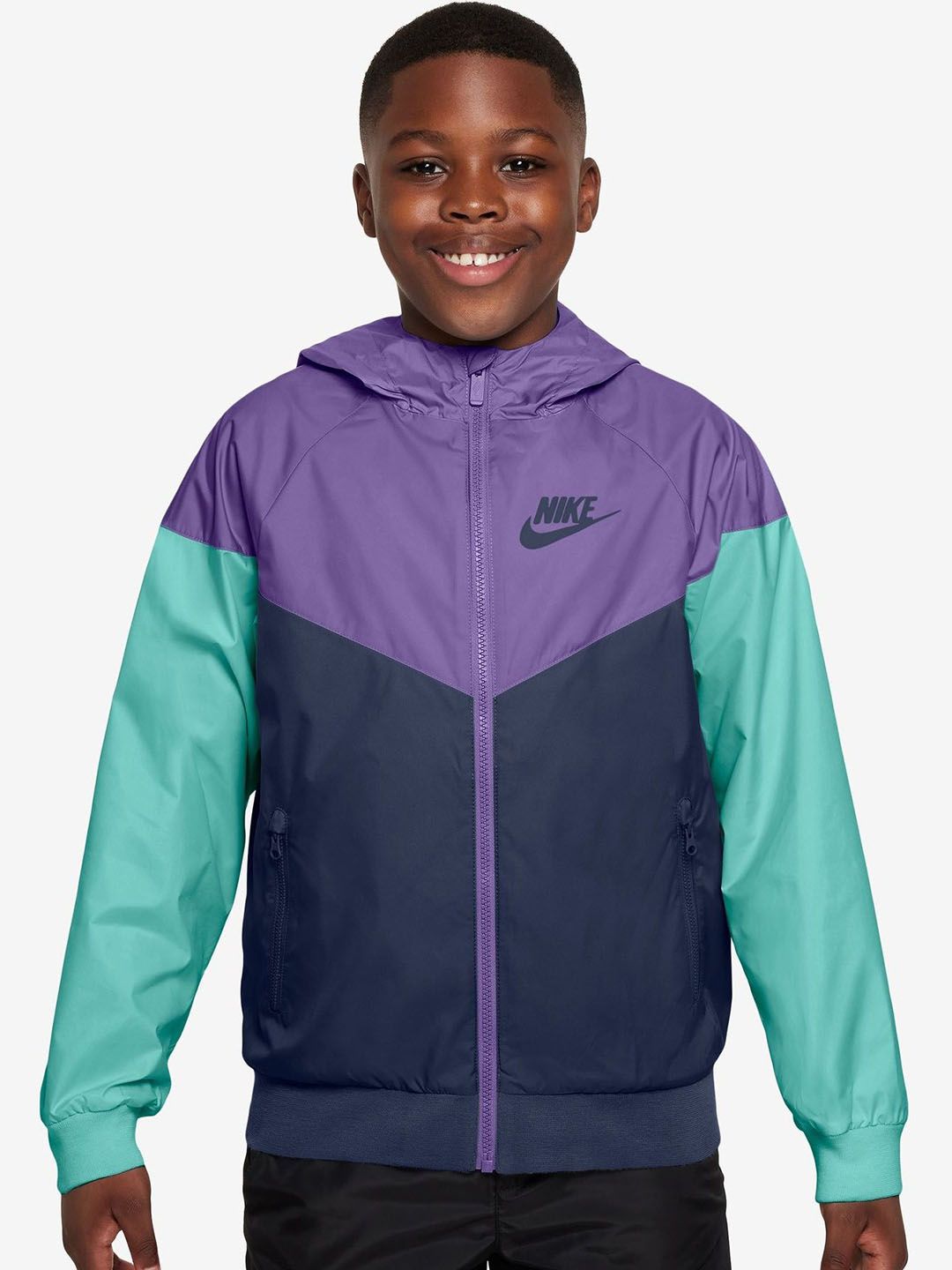 nike windrunner jacket purple