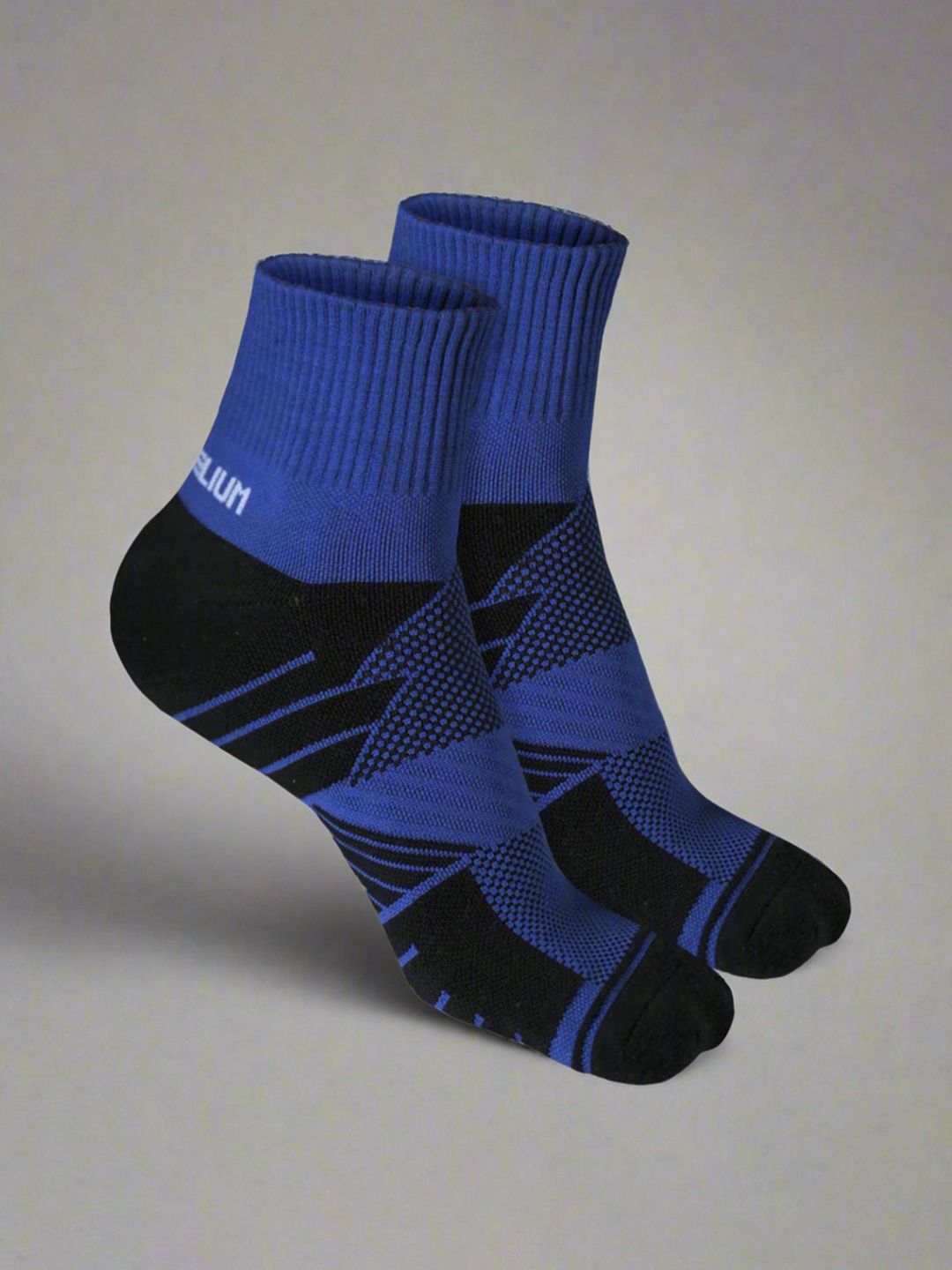 Heelium Pack Of 2 Striped Above Ankle Length Durable Socks