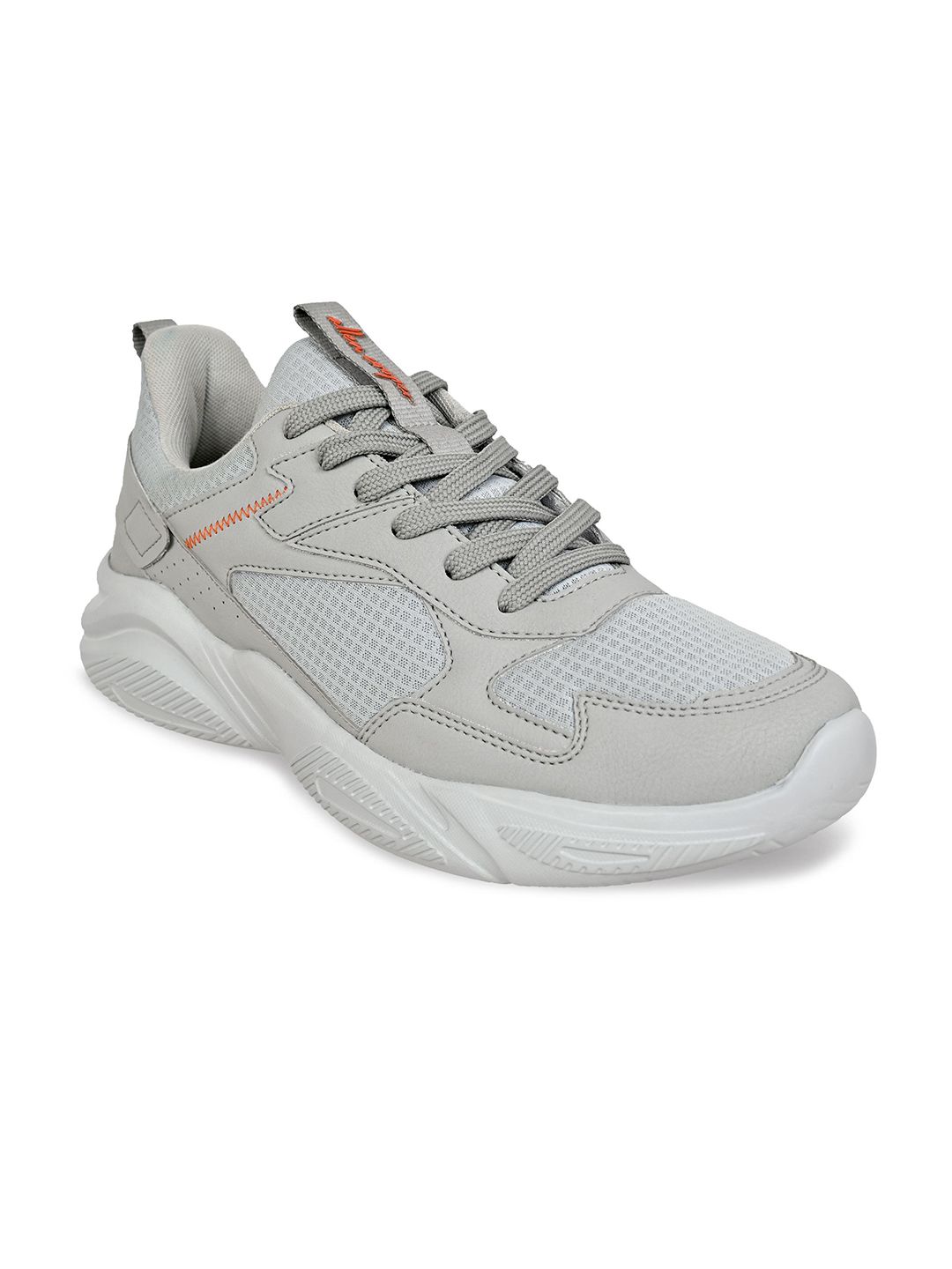 Allen Cooper Men Textured Walking Non-Marking Sport Shoes