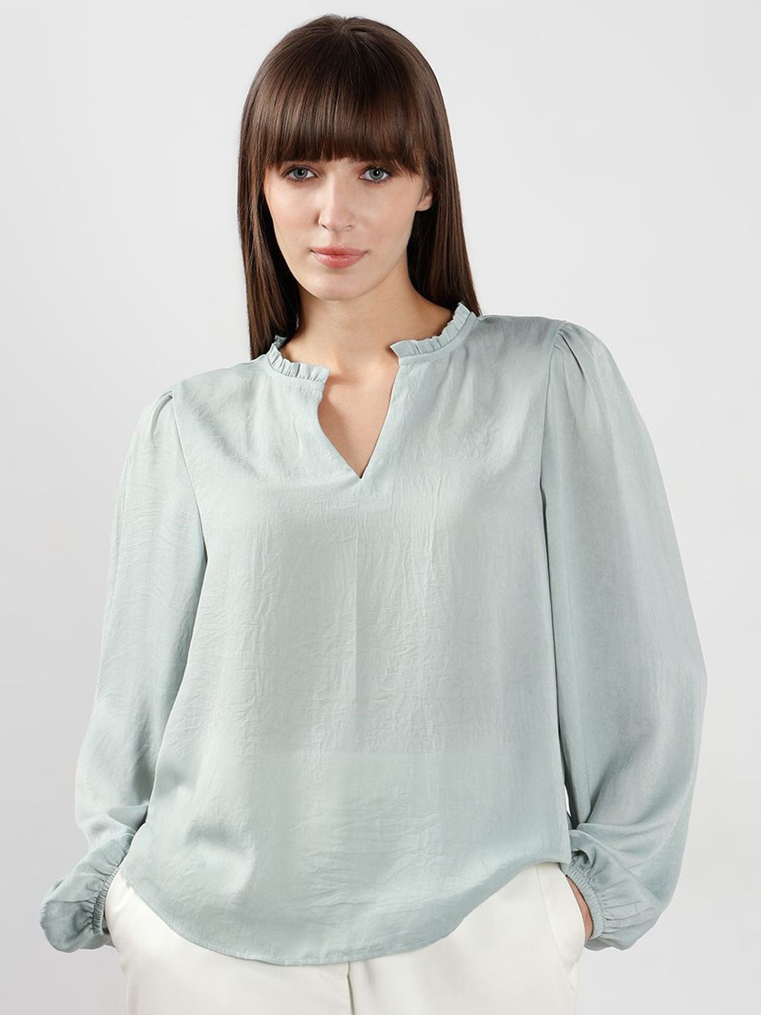Vero Moda Vero Moda Women Mandarin Collar Top