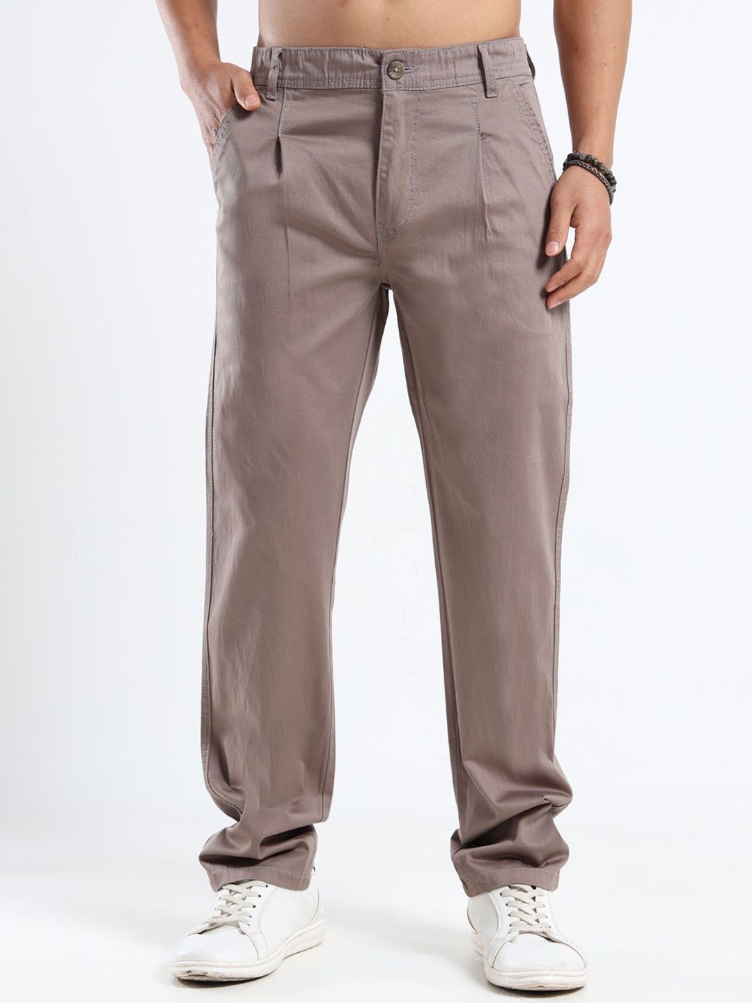 BEVDAAS Men Comfort Relaxed Fit Mid-Rise Stretchable Jeans