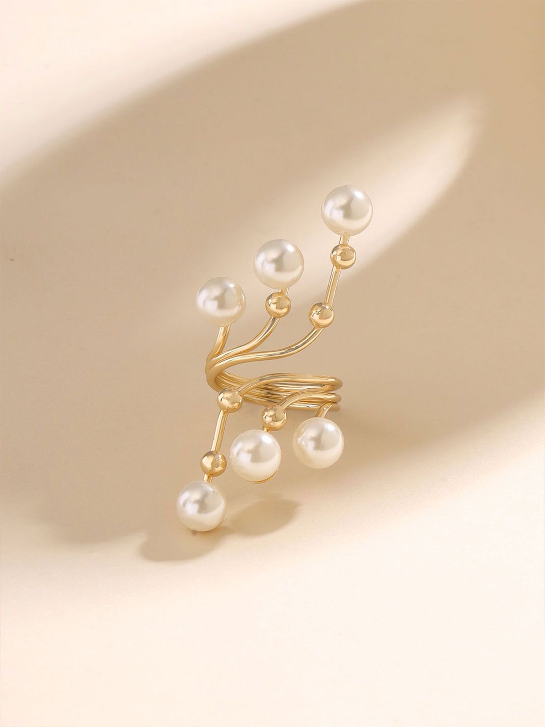 Gold-Plated Adjustable Ring Yellow Chimes Gold-Plated Adjustable Finger Ring