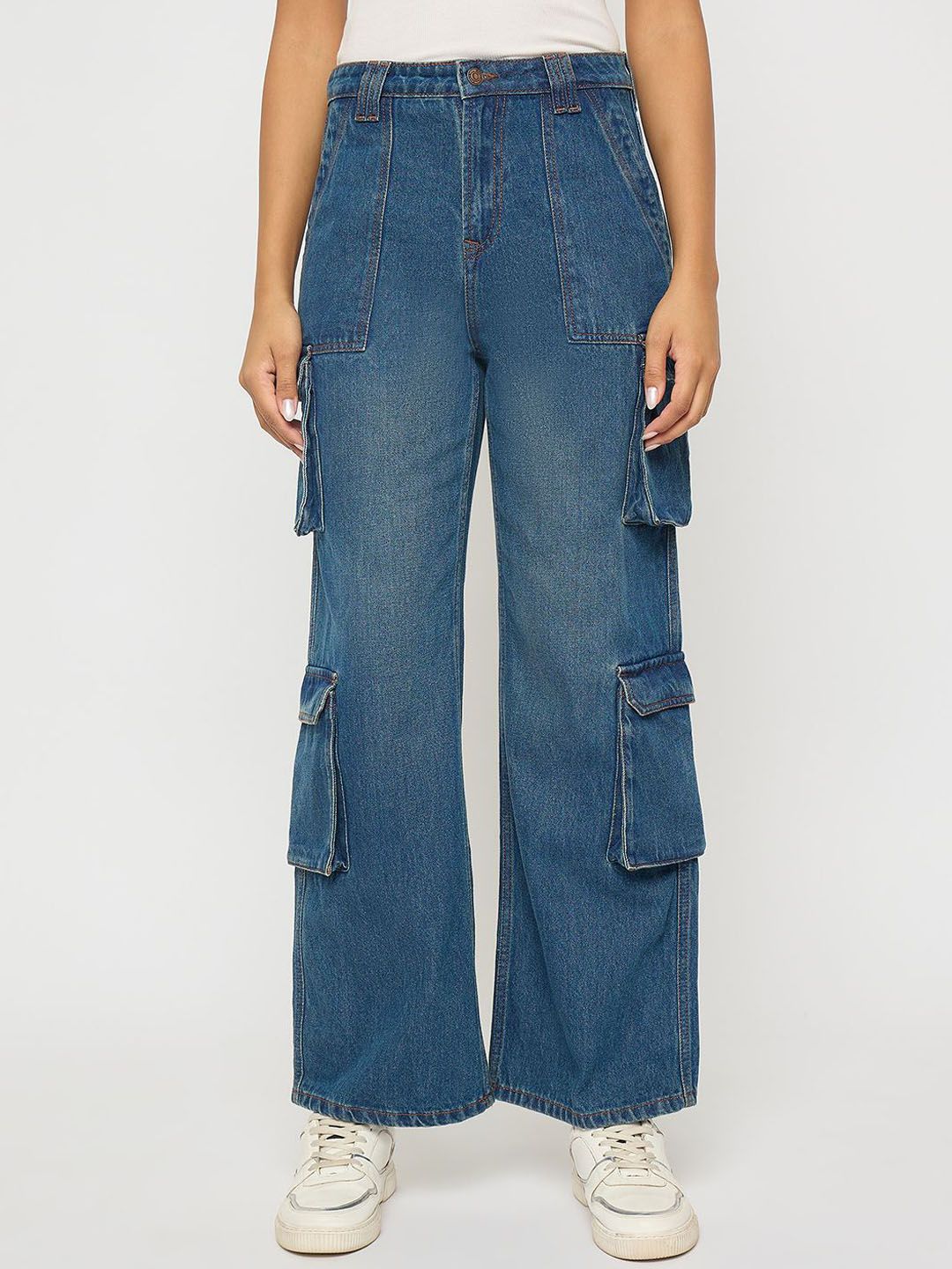 Madame Women Regular Fit Mid-Rise Jeans