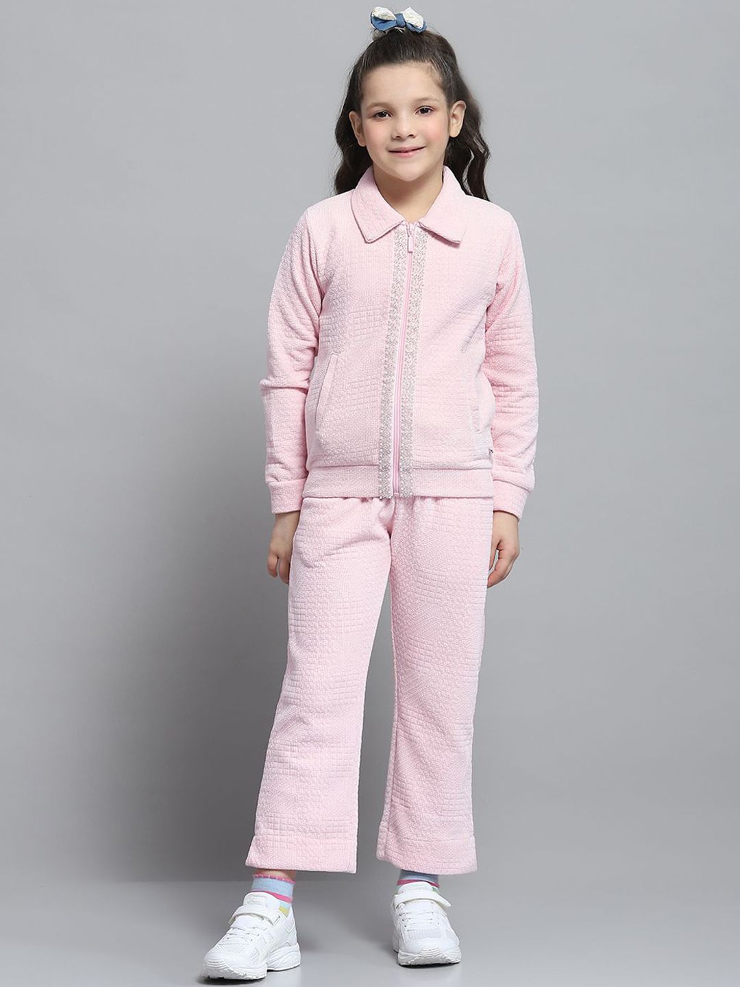 Monte Carlo Girls Self Design Clothing Set