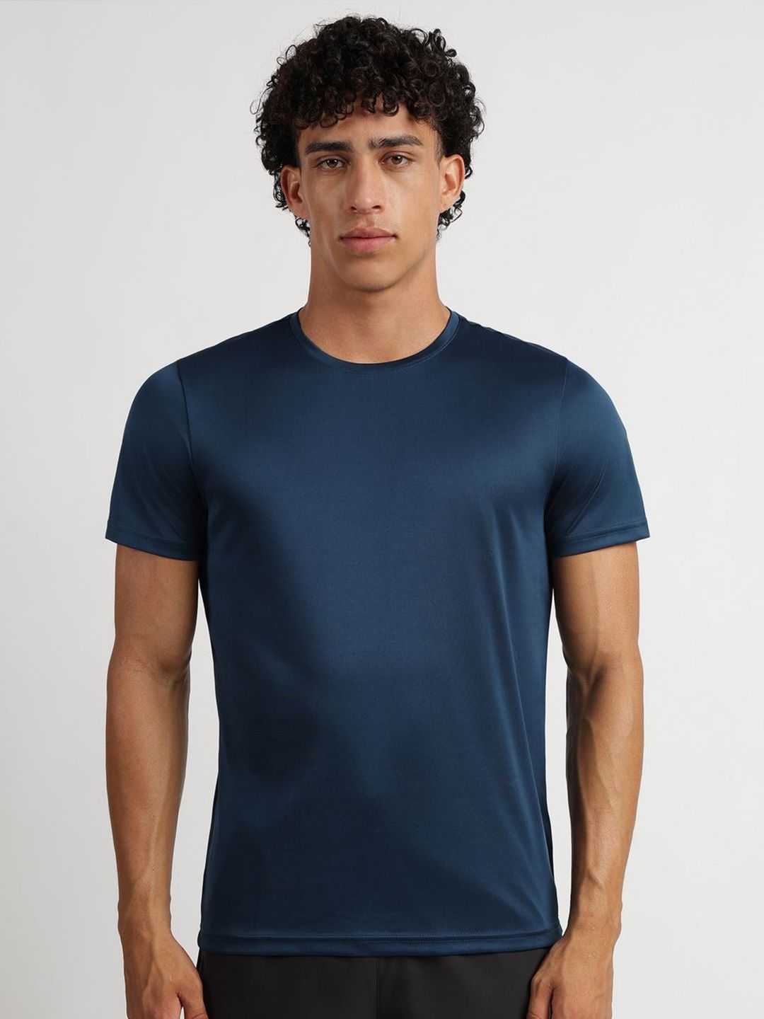 Reebok Brand Logo Printed Round Neck Short Sleeves T-Shirt
