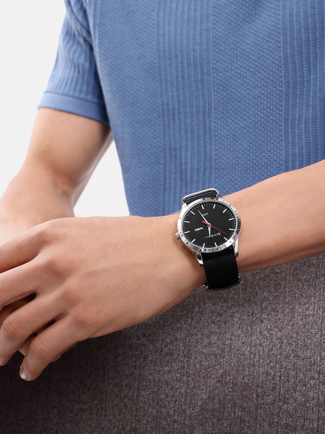 Mast & Harbour Unisex Brass Dial & Straps Analogue Multi Function Watch