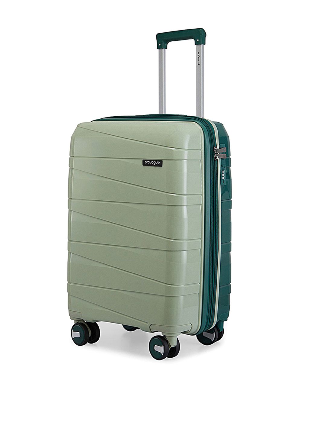 Provogue Azure Textured Hard-Sided Large Trolley Bag 121 L