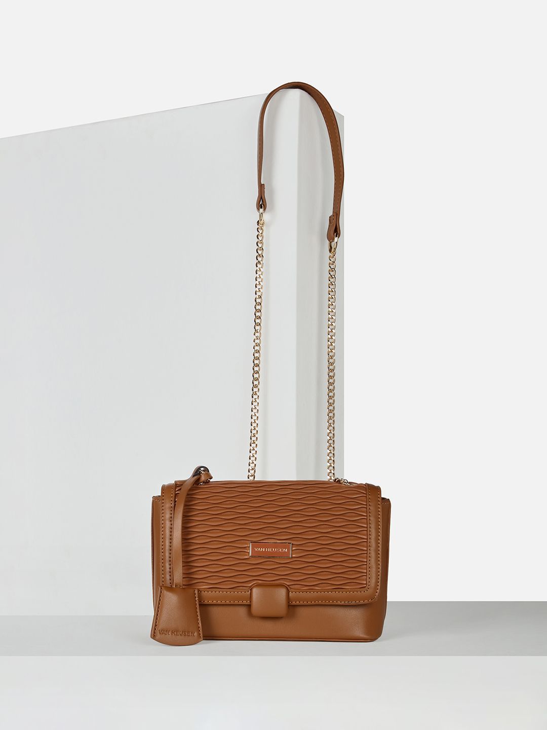 Van Heusen Woman Van Heusen Woman Textured Baguette Bow Detail Sling Bag