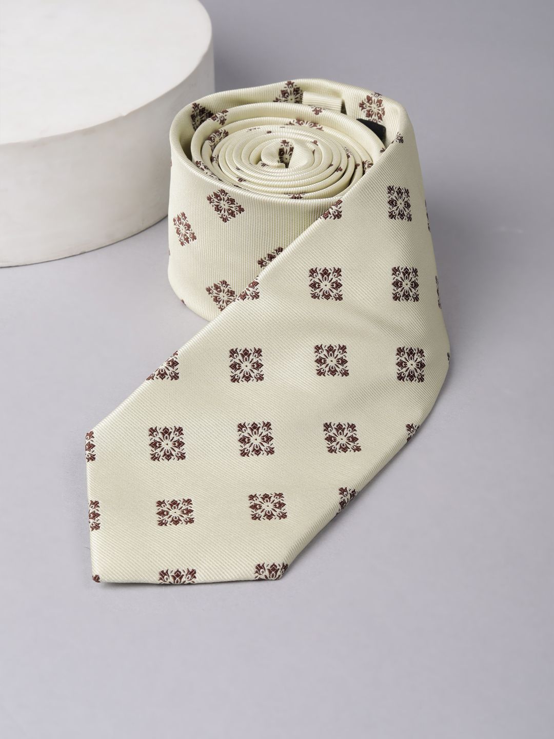 Van Heusen Men Printed Broad Tie