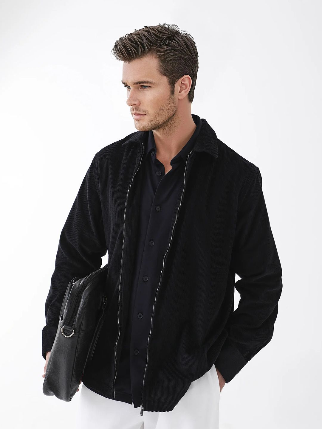 RARE RABBIT Men Solid Casual Jacket