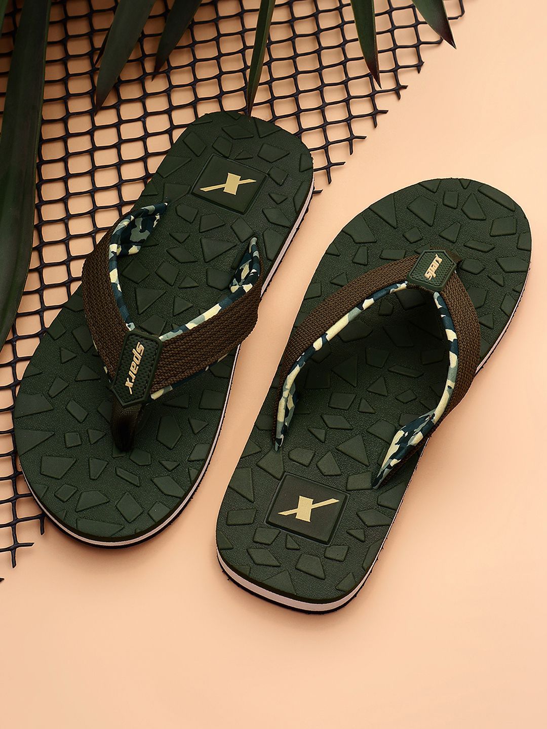 Sparx Men Self Design Thong Flip-Flops