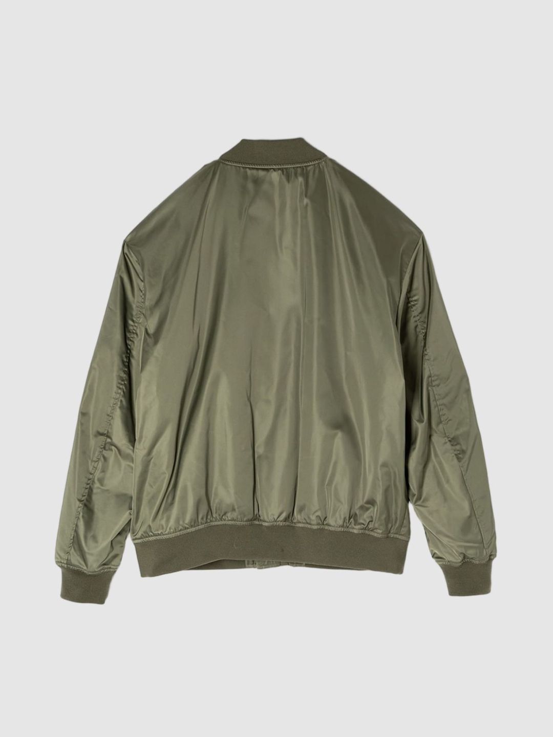 Buy GAP Regular Fit Zip-Front Bomber Jacket With Logo Embroidered