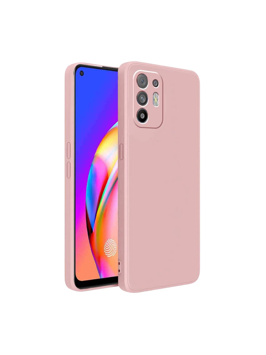 LIRAMARK Oppo F19 Pro Plus 5G Silicone Soft Back Cover Case