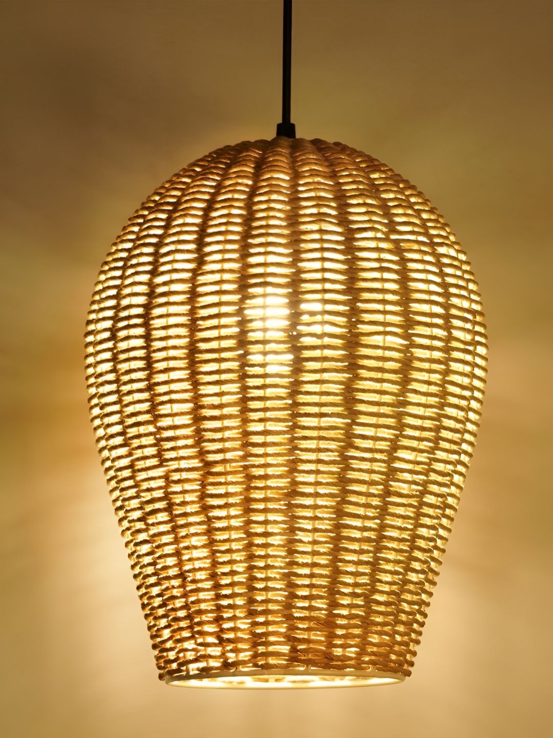 Decazone Beige Iron Ceiling Lamp