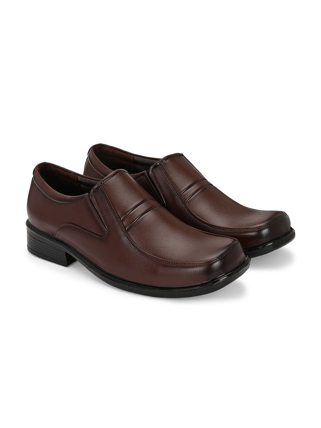 Azzaro Black Men Formal Slip-Ons