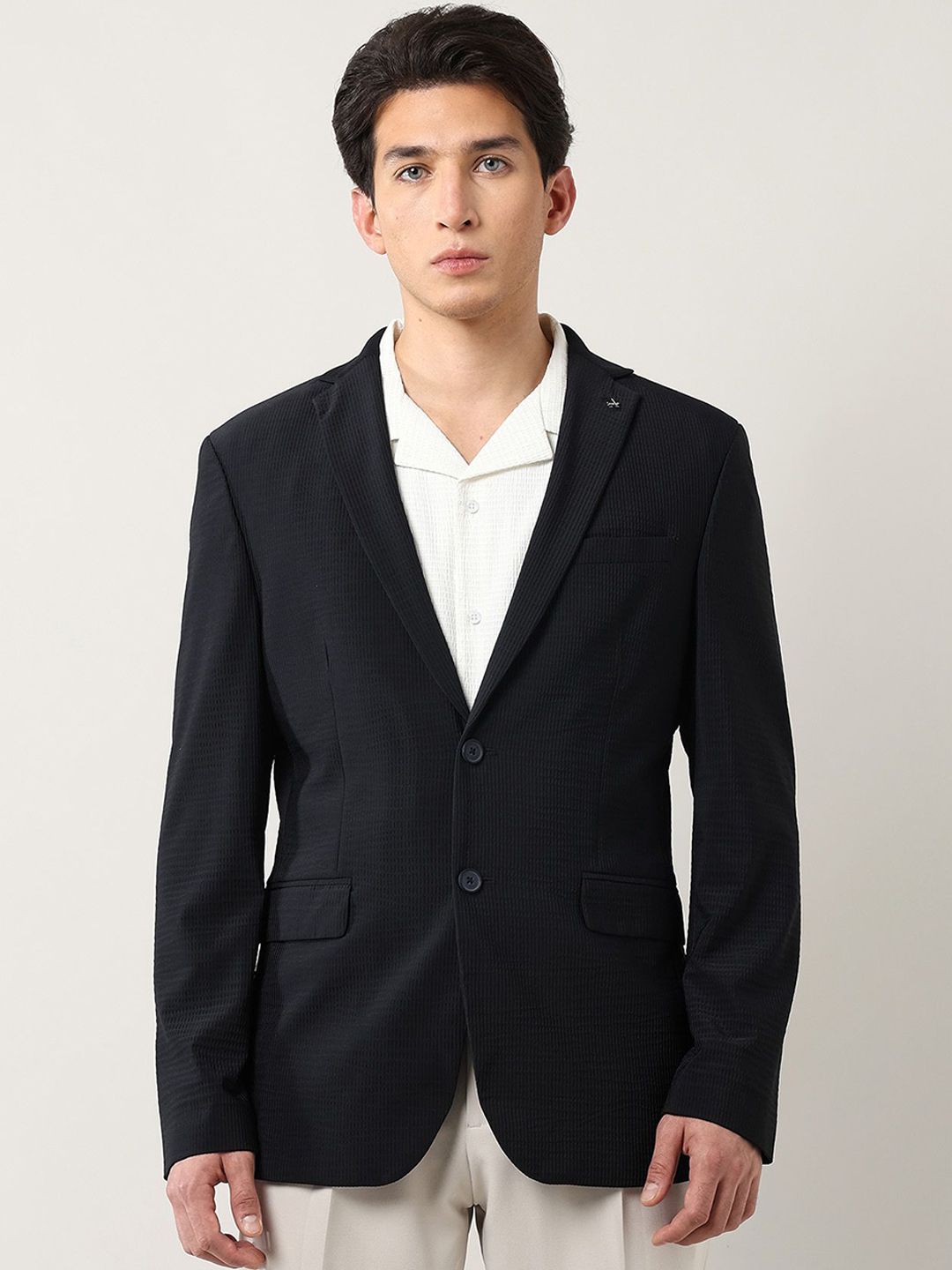 Arrow Slim-Fit Single Breasted Blazer