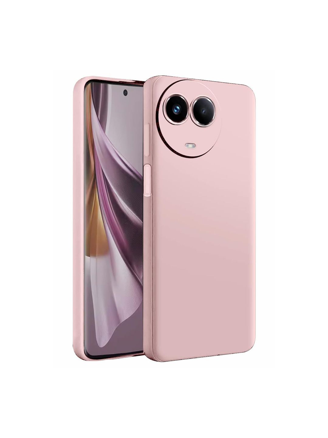 LIRAMARK Realme 11 5G / 11X 5G / Narzo 60X 5G Silicone Soft Back Cover Case