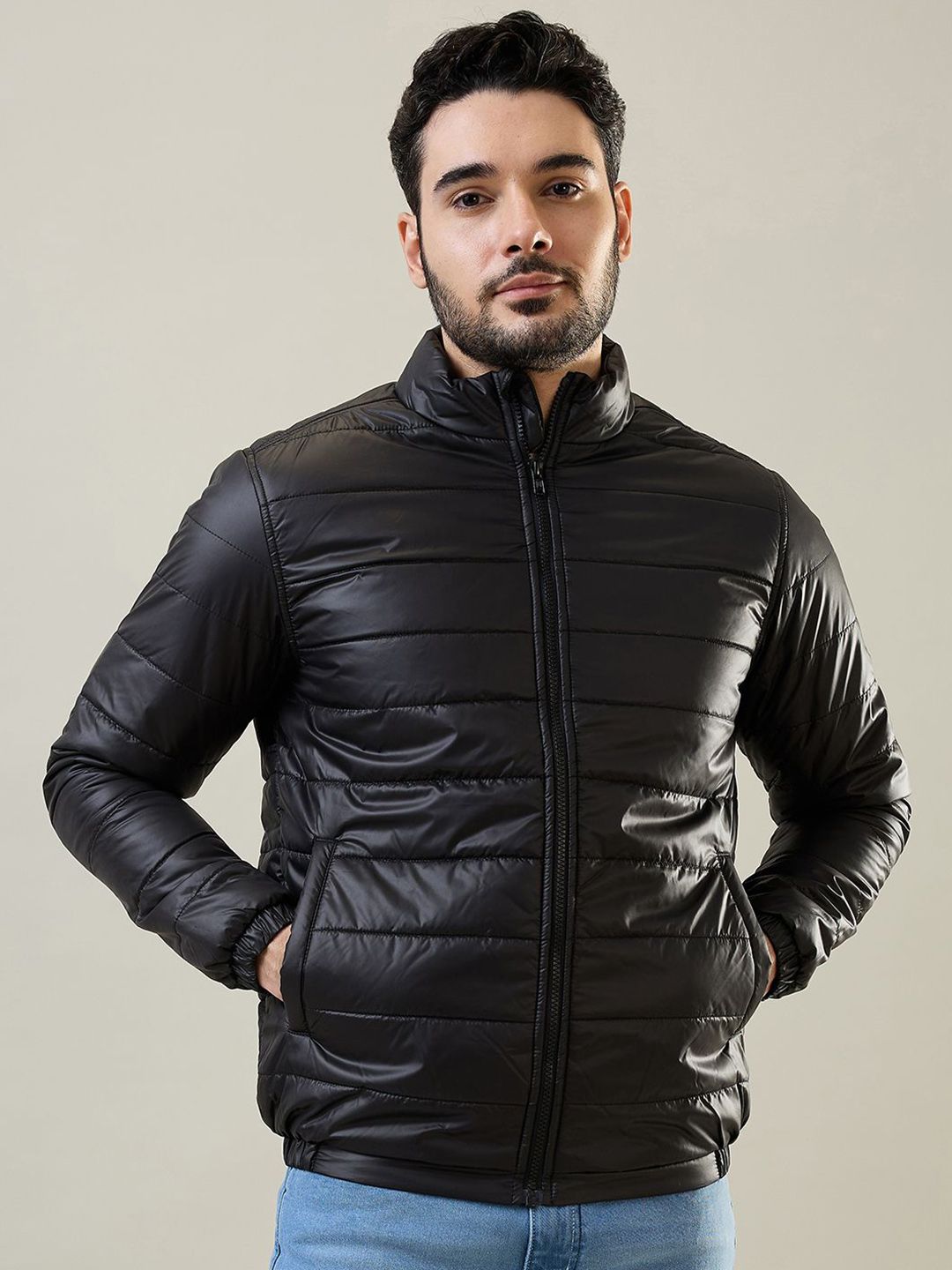 TIM PARIS Men Camouflage Puffer Jacket