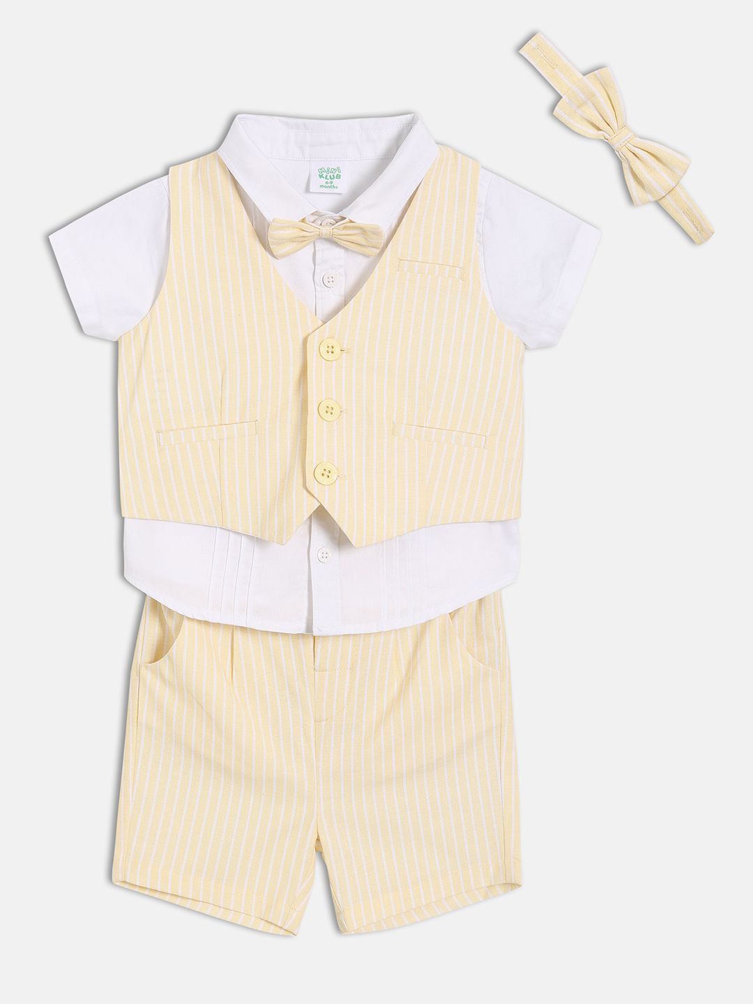 MINI KLUB Boys Printed T-shirt with Shorts