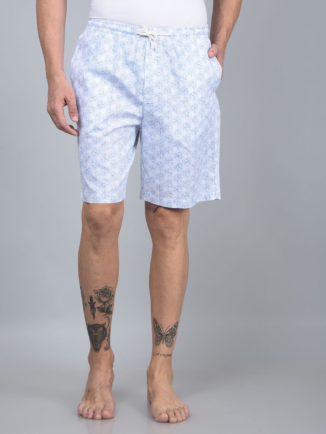 Crimsoune Club Men Printed Lounge Shorts