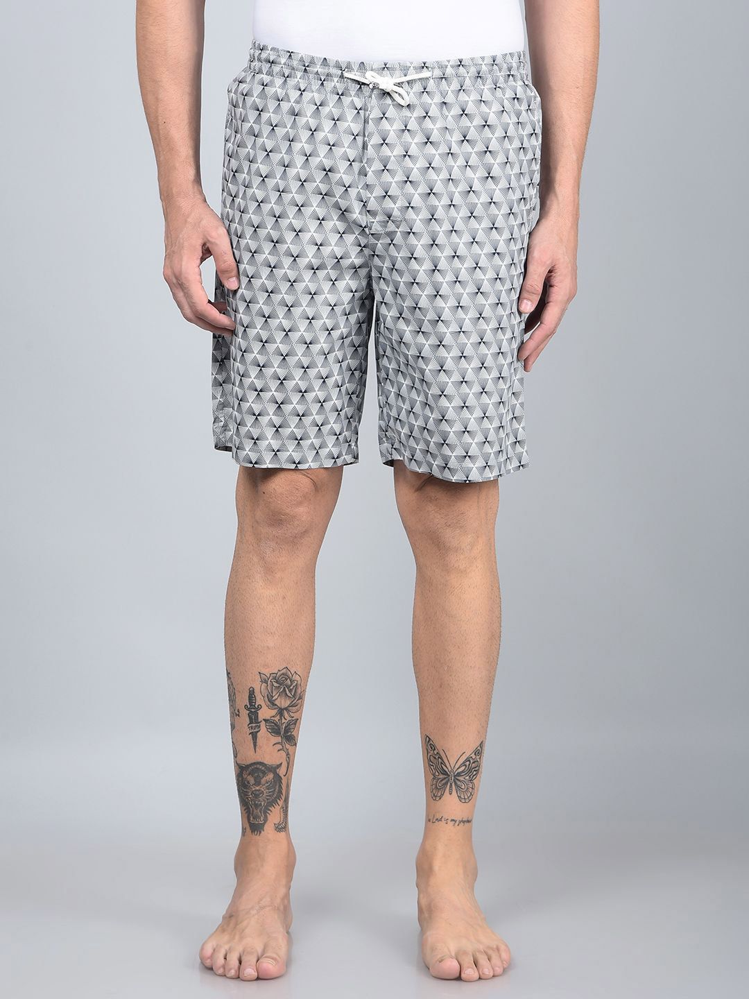 Crimsoune Club Men Printed Lounge Shorts