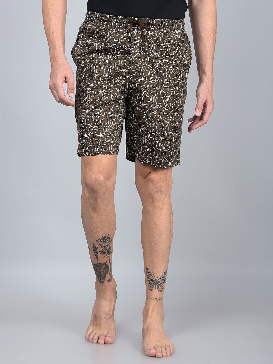 Crimsoune Club Men Printed Lounge Shorts
