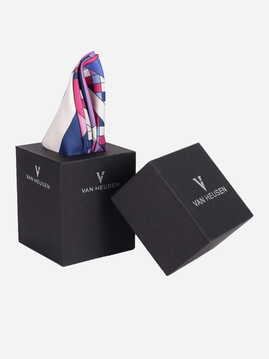 Van Heusen Printed Microfiber Pocket Square