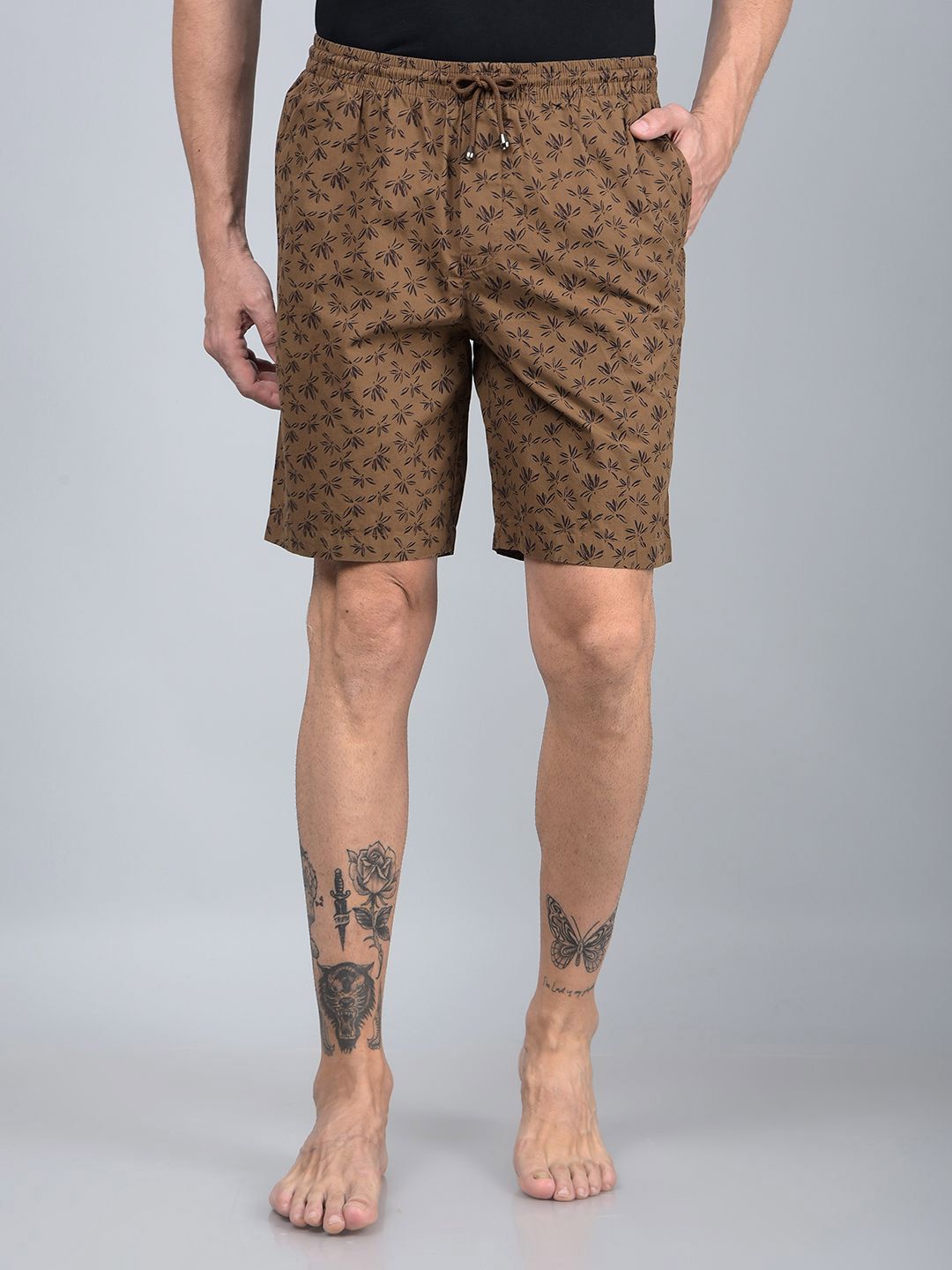 Crimsoune Club Men Printed Lounge Shorts