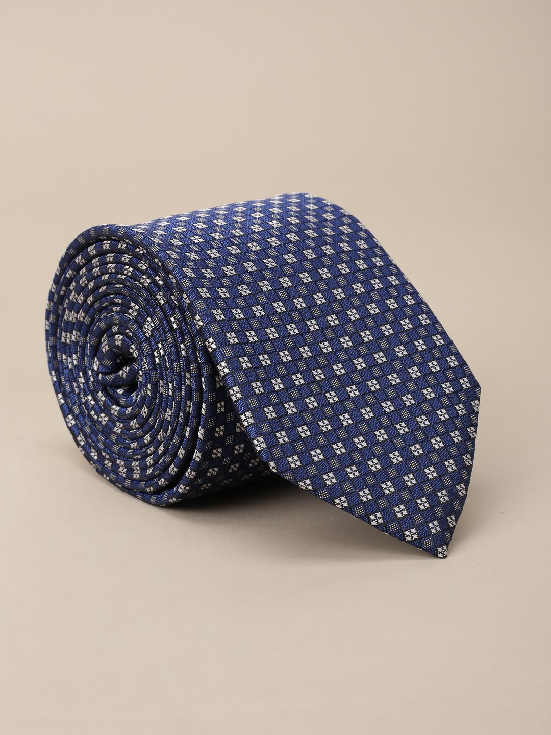 Louis Philippe Men Printed Broad Tie