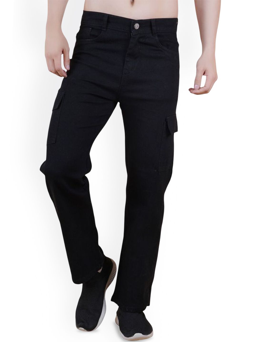 COMFITS Men Classic Regular Fit Mid-Rise Stretchable Jeans