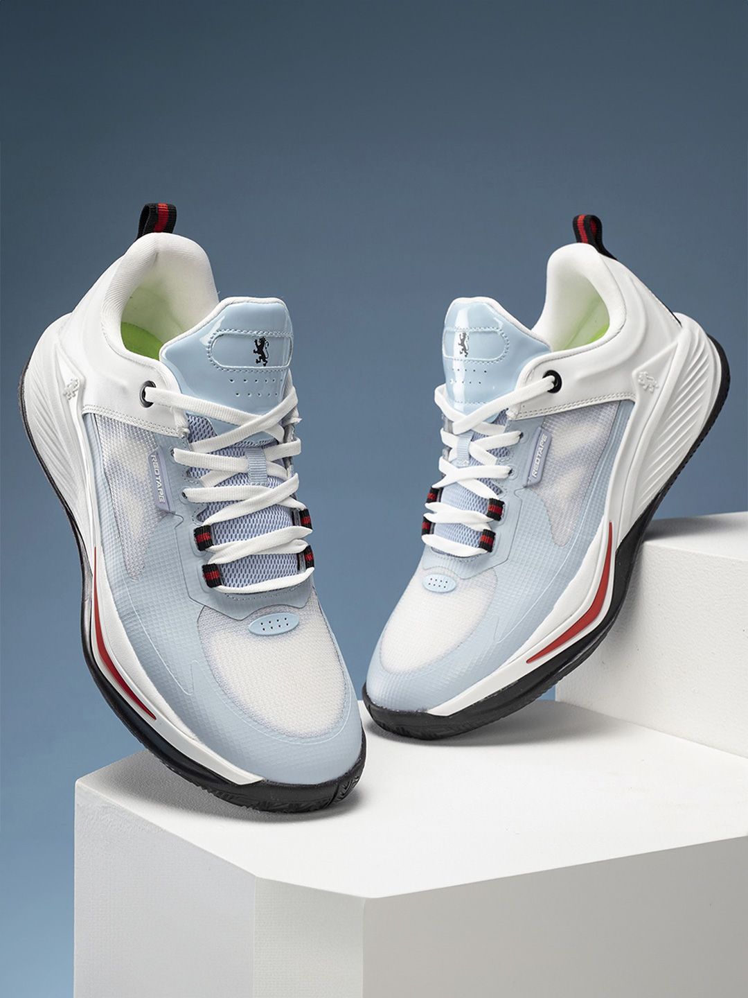 Red Tape Men Mesh Basketball Shoes