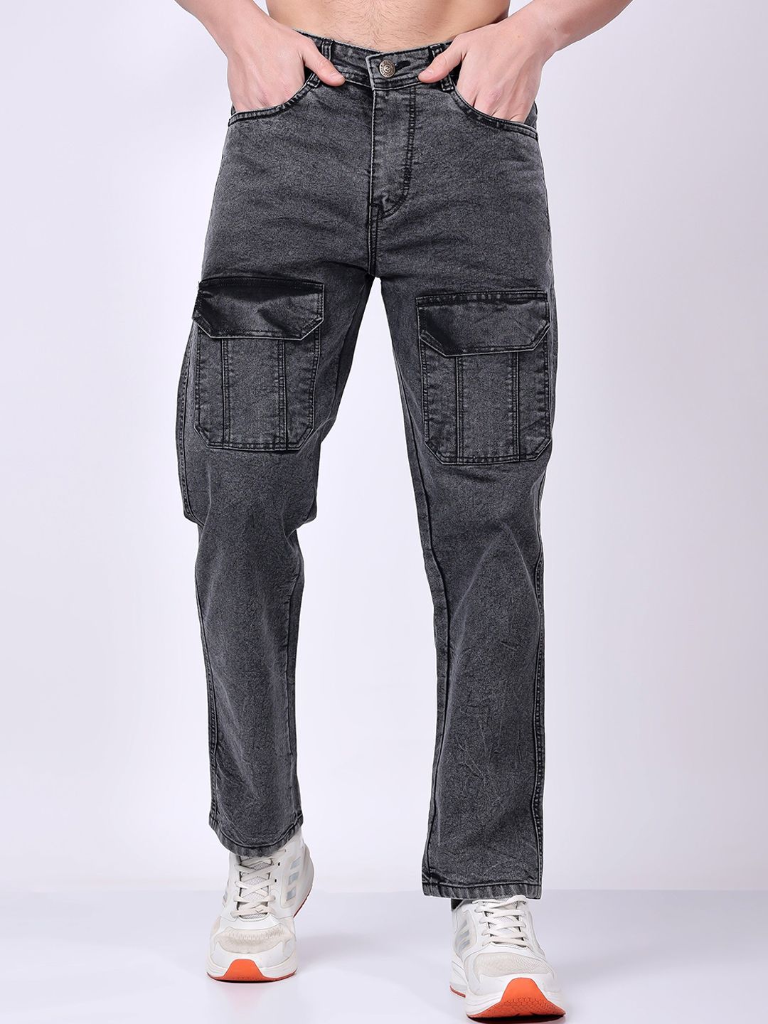 ZAYSH Men Cotton Heavy Fade Stretchable Jeans