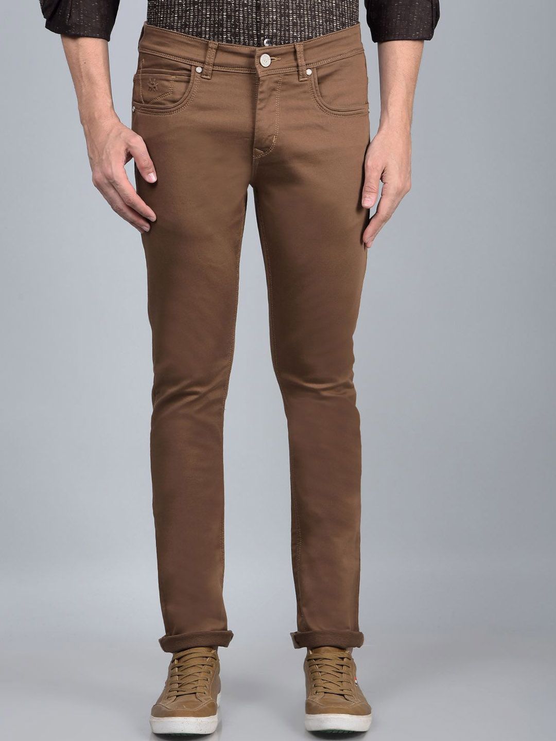 Crimsoune Club Men Mid-Rise Slim Fit Stretchable Jeans