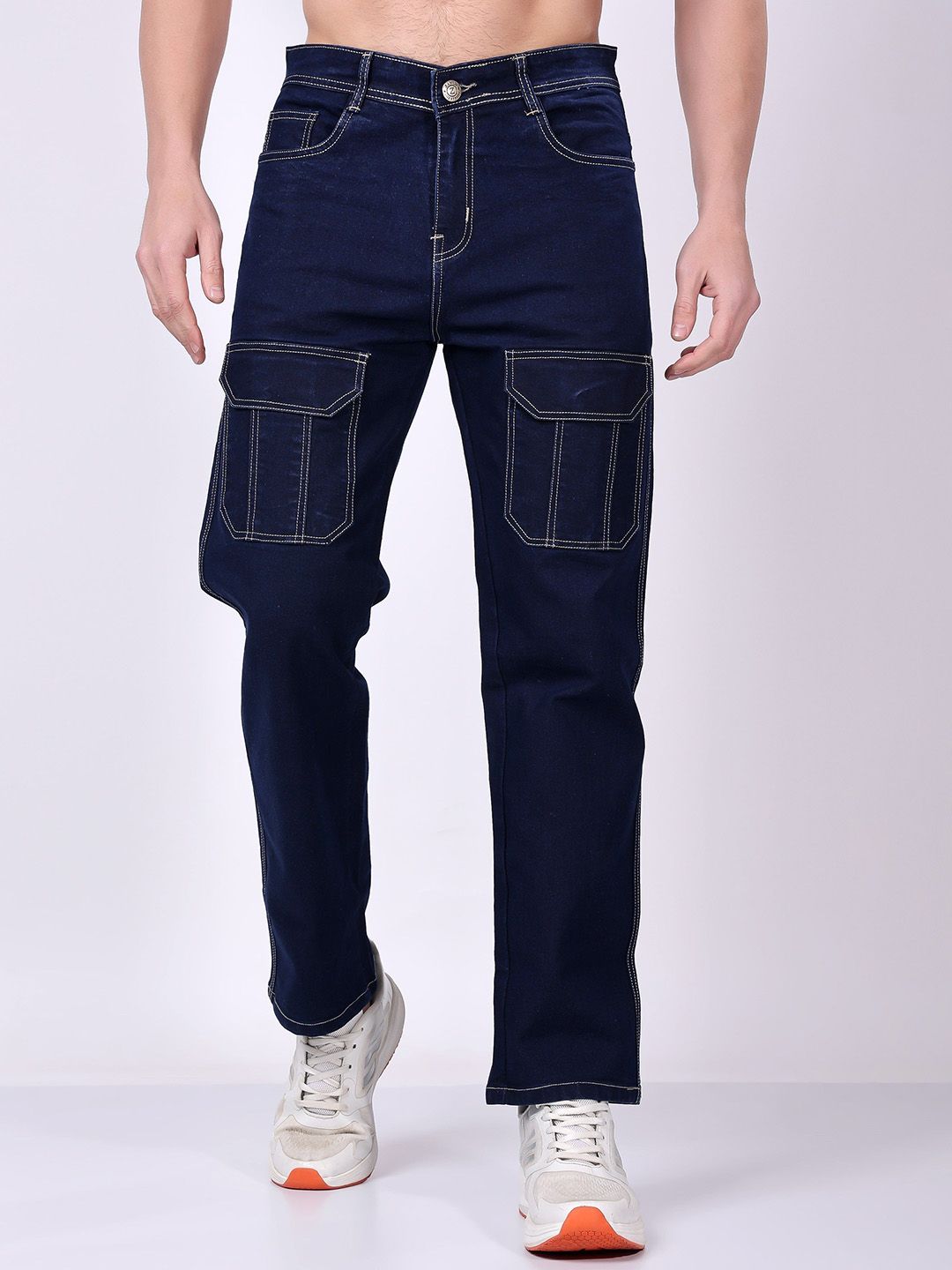 ZAYSH Men Stretchable Mid-Rise Jeans